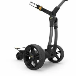 Powakaddy FX3 Gun Metal Lithium 2023 Electric Golf Trolley + Free Gift -Golf Clubs Sales 0004s 0002 11 2023 FX3 Gun Metal XL Extended Battery 1500x
