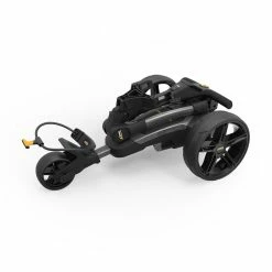 Powakaddy FX3 Gun Metal Lithium 2023 Electric Golf Trolley + Free Gift -Golf Clubs Sales 0004s 0006 06 2023 FX3 Gun Metal XL Extended Battery 1500x