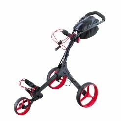 Big Max IQ+ Compact Cube Golf Trolley -Golf Clubs Sales BigMaxIQBlkRedMain1000 1280x