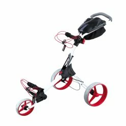Big Max IQ+ Compact Cube Golf Trolley -Golf Clubs Sales BigMaxIQWhiteRedMain1000 1500x