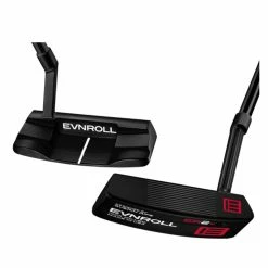 Evnroll Putters Evnroll ER2vB5 Black Mid Slant MidBlade Golf Putter
