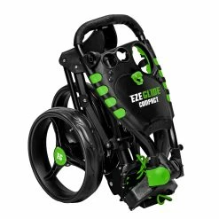 Eze Glide Compact+ 3 Wheel Golf Trolley -Golf Clubs Sales EZCharLimeFold1000 1500x