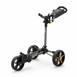 PowaKaddy DLX Lite FF Golf Trolley -Golf Clubs Sales FFYellowMain1000 1280x