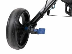 Ben Sayers D3 3 Wheel Push Golf Trolley -Golf Clubs Sales G5231 D3PushTrolley Brakeshot 1500x