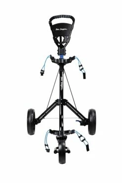 Ben Sayers D3 3 Wheel Push Golf Trolley -Golf Clubs Sales G5231 D3PushTrolley Front 1500x