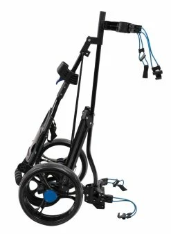 Ben Sayers D3 3 Wheel Push Golf Trolley -Golf Clubs Sales G5231 D3PushTrolley Side 1500x