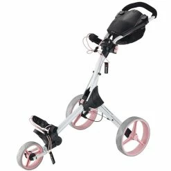Big Max IQ+ Compact Cube Golf Trolley -Golf Clubs Sales IQ white pink 600x600 1 1500x