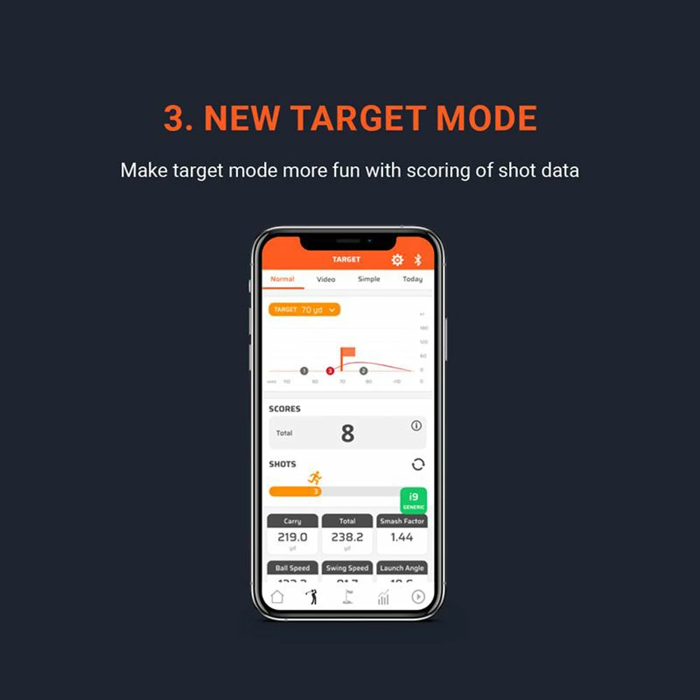 Voice Caddie SC300i Swing Caddie Portable Golf Launch Monitor 5 Voice Caddie SC300i Swing Caddie Portable Golf Launch Monitor - Image 5