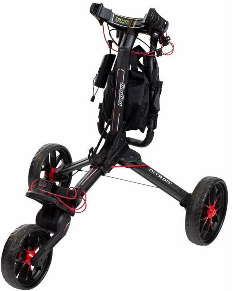BagBoy Nitron 3 Wheeled Golf Trolley 2 BagBoy Nitron 3 Wheeled Golf Trolley - Image 2