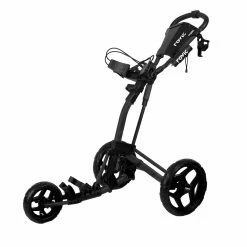 Clicgear Rovic RV2L Lite 3 Wheeled Push Golf Trolley -Golf Clubs Sales RV2L Char Black 1280x