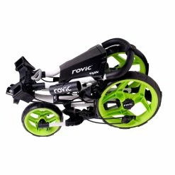 Clicgear Rovic RV2L Lite 3 Wheeled Push Golf Trolley -Golf Clubs Sales RV2Lfolded 1500x