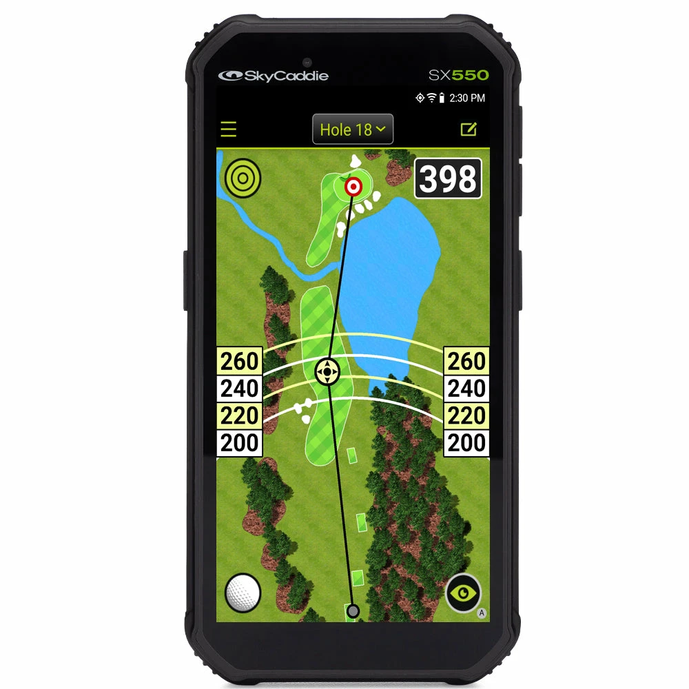 SkyCaddie Golf SX550 Tour Book Handheld GPS Device 2 SkyCaddie Golf SX550 Tour Book Handheld GPS Device - Image 2