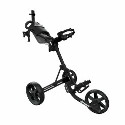Clicgear 4.0 Premium 3 Wheel Golf Trolley -Golf Clubs Sales clicgear4displayblack 1280x