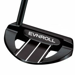 Evnroll Putters ER 7 Full Mallet Black Golf Putter With Gravity Grip