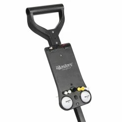 Masters Golf 1 Series 2 Wheeled Black Golf Trolley -Golf Clubs Sales masters1series2wheeltrolleyhandle 1500x