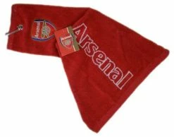 Premier Licencensing Official Arsenal Football Club Trifold Golf Bag Towel