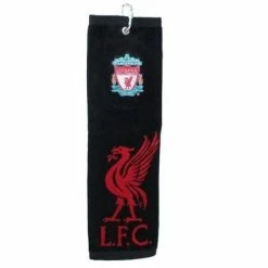 Premier Licencensing Official Liverpool Football Club Tri Fold Golf Bag Towel