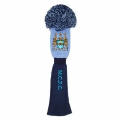 Premier Licencensing Official Manchester City Pom Pom Fairway Wood Headcover
