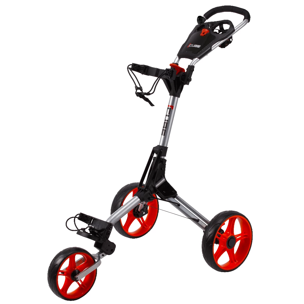 Skymax Cube 3 Wheeled Push Golf Trolley + Free Gifts 3 Skymax Cube 3 Wheeled Push Golf Trolley + Free Gifts - Image 3